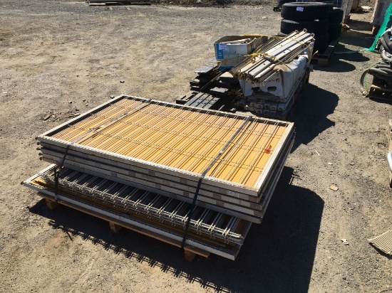 (2) Pallets of Racking.