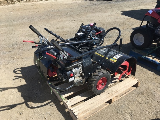 (2) Legend Force Walk Behind Roto Tillers,