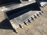 Unused 78in Loader Bucket,