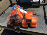 (8) 2in x 27ft 5T Ratchet Straps.