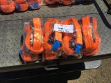 (8) 1.5in x 27ft 3T Ratchet Straps.