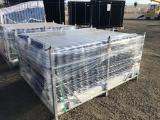 (40) 7ft x 5ft Wrought Iron Site Fence.