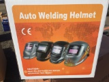 Unused Auto Darkening Welding Helmet.
