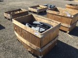 Pallet of Misc ITR Bucket Shanks.