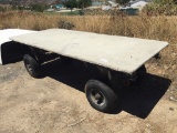 4ft x 9ft 4-Wheel Heavy Duty Rolling Frame,