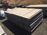 Stack of Misc Plywood.
