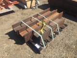 Pallet of Misc Metal H-Beams.