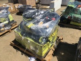 Pallet of Misc Ryobi Power Tools Including Mowers,