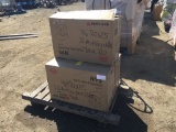 Pallet of N95 Particulate Respirator Masks.