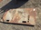 (2) 32in x 62in Metal Plates w/Hand Holes.