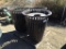 (3) Misc Trash Cans.