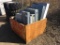 Wooden Crate of Electrical Circuit Fuse Boxes.