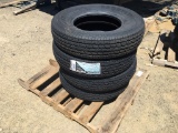 (4) Unused ST235/80R16 Trailer Tires.