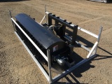 Unused JCT 72in Angle Broom Attachment,