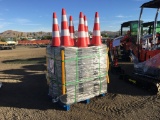 (250) Unused Steelman Safety Cones.