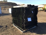 (45) 5ft x 6ft Steel Fence,