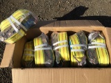 (10) Unused 2in x 27ft Ratchet Cargo Straps.