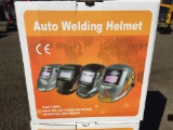 Unused Auto Darkening Welding Helmet.