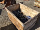 Crate of Unused ITR Bucket Teeth.