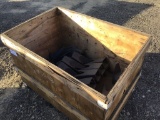 Crate of ITR Bucket Teeth.