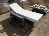Bus Seat and Delta 20in x 70in x 15in Tool Box.