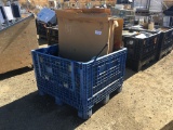 Crate of Misc Items, Including Saws,