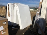 Pallet of (5) Delta 60in Bathtub Wall Sets.