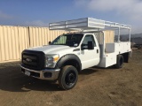2015 Ford F450 Flatbed Truck,
