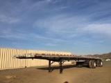 1996 Raven Metal Products 1745A66 Flatbed Trailer,