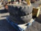 (2) Foam Filled 13.00-24TG Tires & Rims.