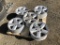 Pallet of (5) Misc 5-Lug Jeep Rims.