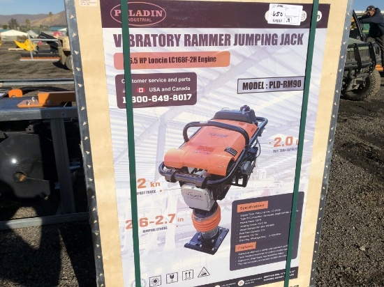Unused Paladin PLDRM90 Vibratory Jumping Jack,