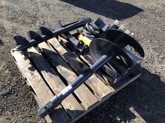 Unused Wolverine Hydraulic Auger Attachment,
