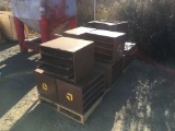 Pallet of Misc Hardware Storage Shelf Units.
