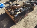 Crate of Misc Items, Including Grinding Wheels,