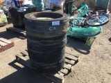 (4) Skid Steer Tires & Rims.