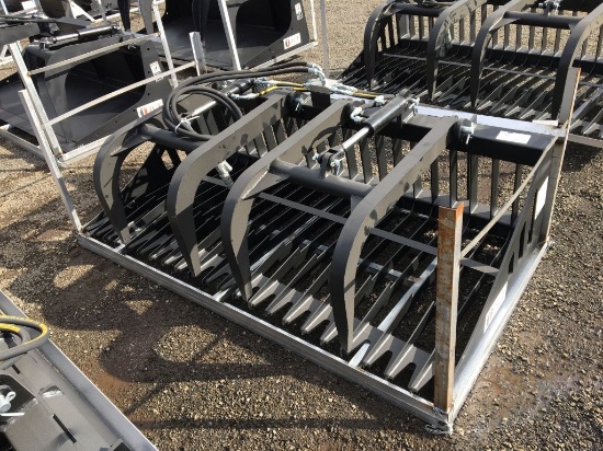 Unused JCT 72in Rock Grapple Bucket,