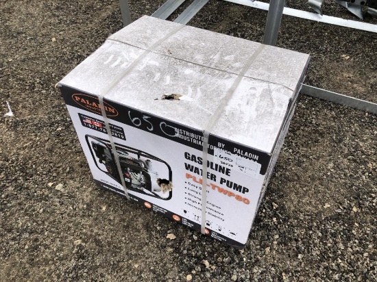 Unused Paladin PLD-TWP80 Water Pump,