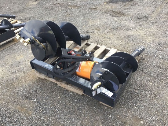 Unused Wolverine Hydraulic Auger Attachment,