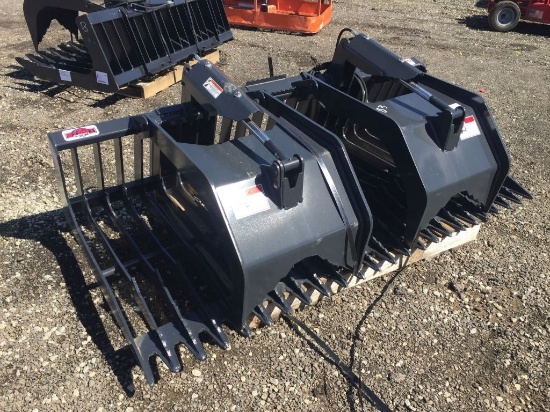 Unused Stout HD78-3 78in Rock Grapple Bucket.