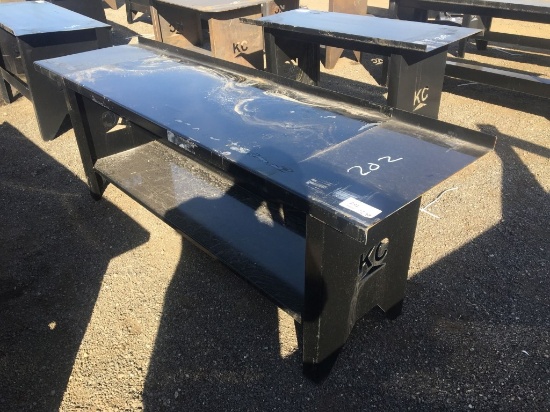 KC  28in x 90in 2-Tier Work Bench.