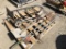 Pallet of Misc Garden Hand Tools, Including Pick,