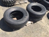 (4) Unused Roadglider QH100 ST225/75R15 Trailer