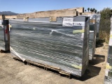 (4) A-Frames of 58in x 119 in Glass Panels.