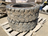(2) Sentry/Kolossus 33 x 12-20 Solid Skid Steer