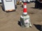 (20) Unused Fluorescent Safety Traffic Cones.