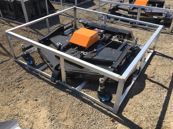 Unused Wolverine 3-Blade Mower Attachment,