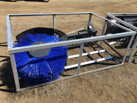 Unused Wolverine Feed Bunk Sweeper Attachment,
