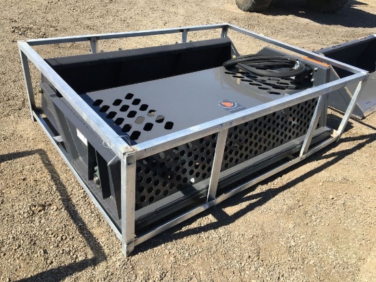Unused Wolverine Rock Rake Attachment,
