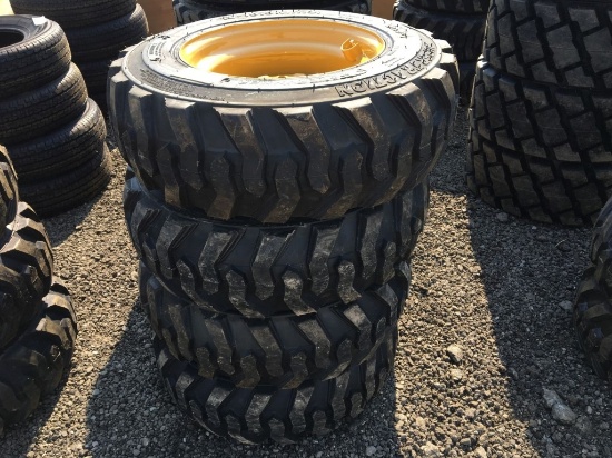 (4) Unused Forerunner SKS-1 10-16.5NHS Skid Steer